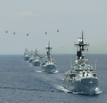 Levante 12: integrazione aeronavale tra la Marina Militare e la marina francese....